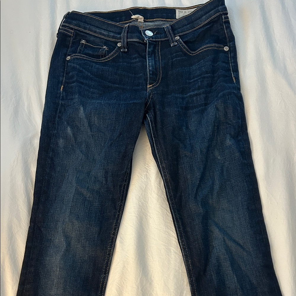 rag & bone Dark Blue Skinny Jeans